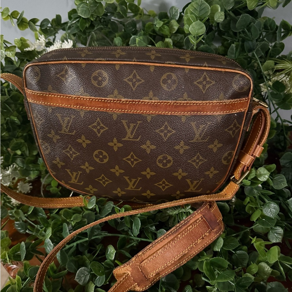 Louis Vuitton Monogram Crossbody Bag in Brown and Tan - Picture 3 of 13